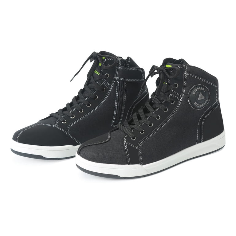 High Top Street Riding Sneakers Motorcycle Shoes Men,Anti  display picture 1