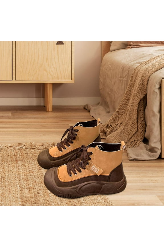 High Top s Trainers Heightened Casual Shoes for Trekking Fall Outdoor 37