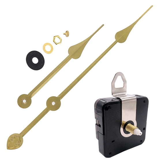 High Torque 18mm Shaft Clock Movement Mechanism Repair Parts with Hour Minutes Hands for Quartz Clock