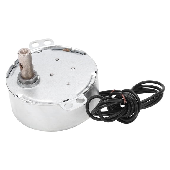 High Torque 49KTYZ Low Speed Synchronous Motor AC 220V Permanent Magnet Micro AC Gear Motor CW/CCW 5-6 RPM / 5-6 r/min Heavy Duty Electric Drive Motor for Smart Home Vending Machines and Automation