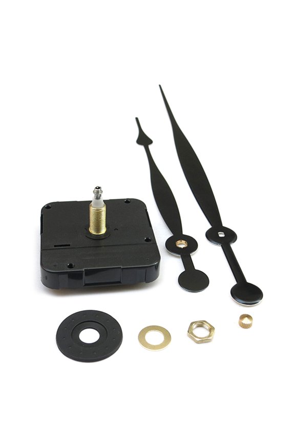 High Torque Long Shaft Silent Clock Movement Mechanism with 2 Different Hands