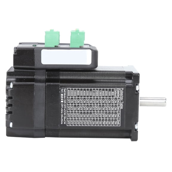 High Torque NEMA 23 Integrated Digital Stepper Motor with 32-Bit Vector Closed Loop Control 6A 24-48VDC Motion Drive for CNC Automation Equipment (24 x 13 x 12 inches / 60.96 x 33.02 x 30.48 cm)