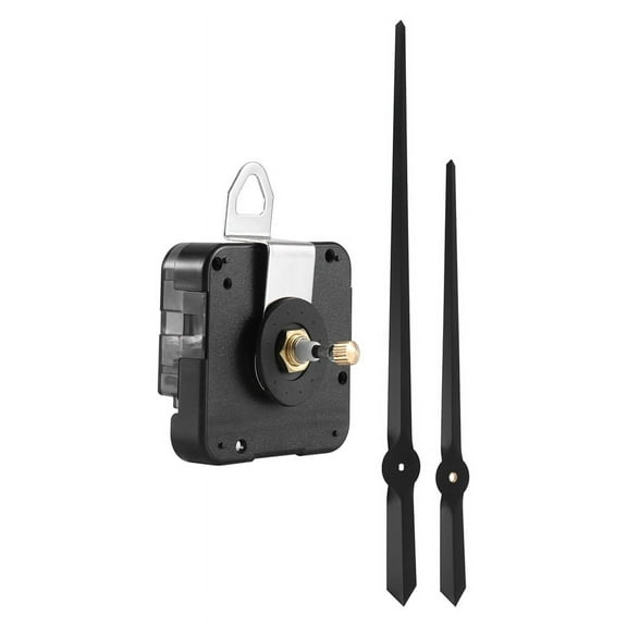 High Torque Quartz Clock Movement Replacement Mechanism 13 Inch Long Hands for DIY Clock Repair Tool Parts Replacement,Black