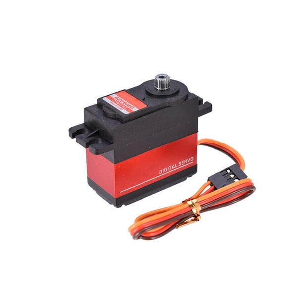 High-Torque Servo PDI-6208MG for RC Models, 0.07s/60 Operating Speed at 6V, Dual Ball Bearings