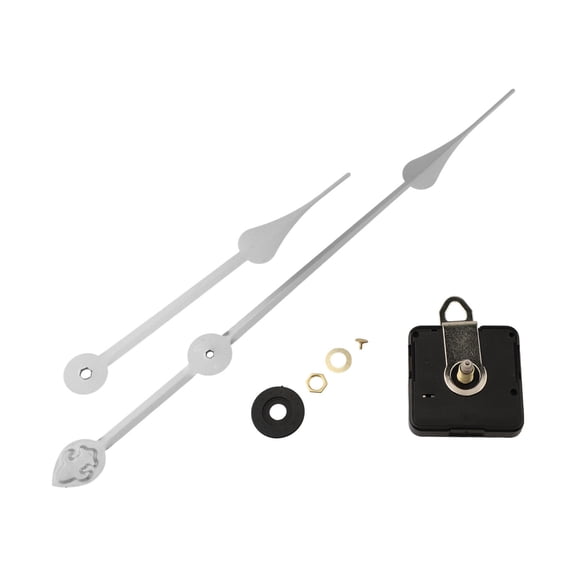 High Torque Silent Quartz Clock Movement Replacement Kit with 18mm Shaft for DIY Wall Clocks 50-60cm Panel Diameter