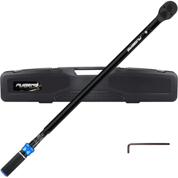 High Torque Wrench 3/4 Inch 100-700 ft, 3/4 Torque Wrench for Car, Truck, Tractor, Accuracy ± 3% Two Directions Adjustable 48 Teeth Precision Instruments Torque Wrench