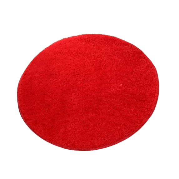 High Traffic Area Rug Round Short Hair 40In Non-Shedding & Easy Care Living Room Area Rug Washable and Easy to Clean