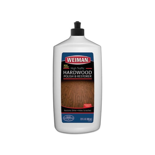 High Traffic Hardwood Polish and Restorer 32 oz Squeeze Bottle, 6/Carton
