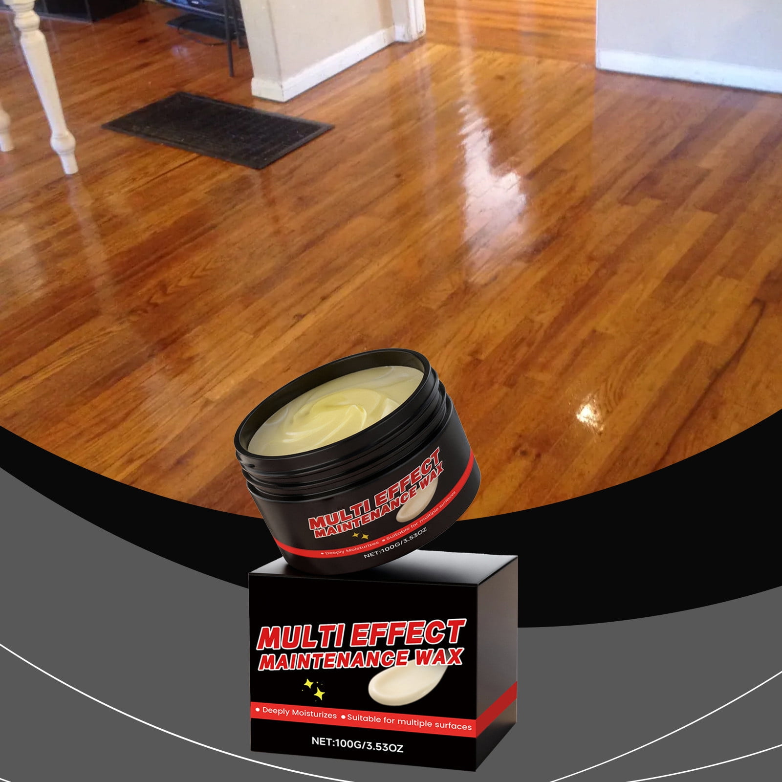 High-Traffic Wood Floor Cleaner And Restorer Polish, Quick Shine Finish ...