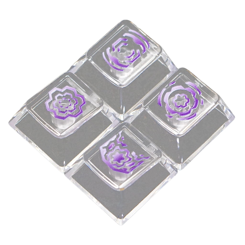 Keycaps Invisible High Translucent Keycaps Enhances Backlits Illumination Effects Long ...