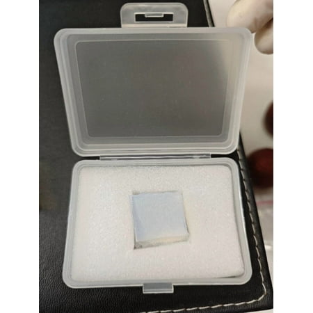 High-Transparency Aerogel Cube – Lightweight, High-Porosity Scientific Gift Aerogel Block – Ultra-Light, High-Permeability & Porosity, Unique Gift Idea