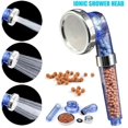 thumbnail image 1 of High Turbo Pressure Healthy Ionic Shower Head Filtered 3 Mode Stainless Steel, 1 of 3