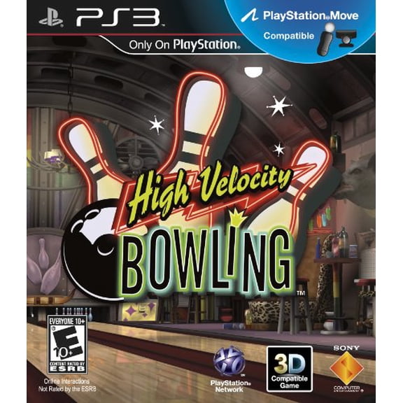 High Velocity Bowling, Sony, PlayStation 3, Monitoring Edition