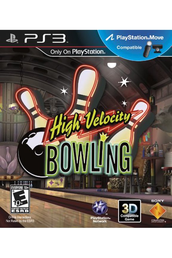 High Velocity Bowling, Sony, PlayStation 3, Monitoring Edition