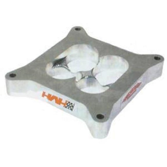 High Velocity Heads SS4412-1 SWAL 1 in. Tall Lightweight Aluminium Super Sucker Spacer for 2300 & 4412 Series 2BBL Carburetors