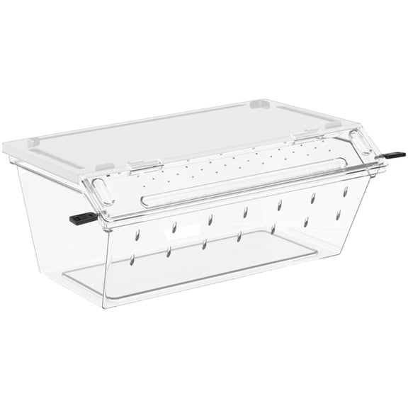 High Ventilation Reptiles Terrariums For Small Pet Clear Easy Monitoring Design Small Pet Habitat Enclosure Box