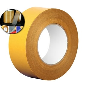 High-Viscosity Cloth Base Tape, Transparent Double-Sided Carpet Adhesive, Strong Grip Mesh Reinforced Tape for Flooring Installation Use