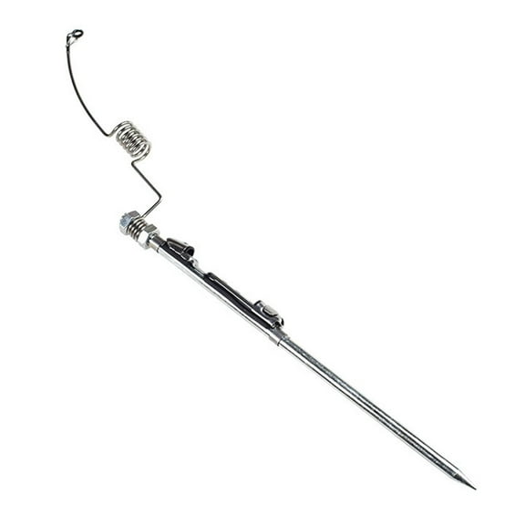 High Visibilities Automatic Ice Fishing Rod Metal Construction Ice Fishing Stick for Corrosions Resistance in Freshwater