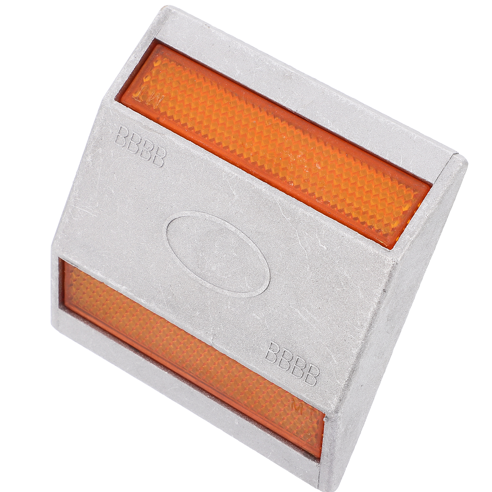 HighVisibility Aluminum Reflective Road Markers PreDrilled Safety Studs for Enhanced