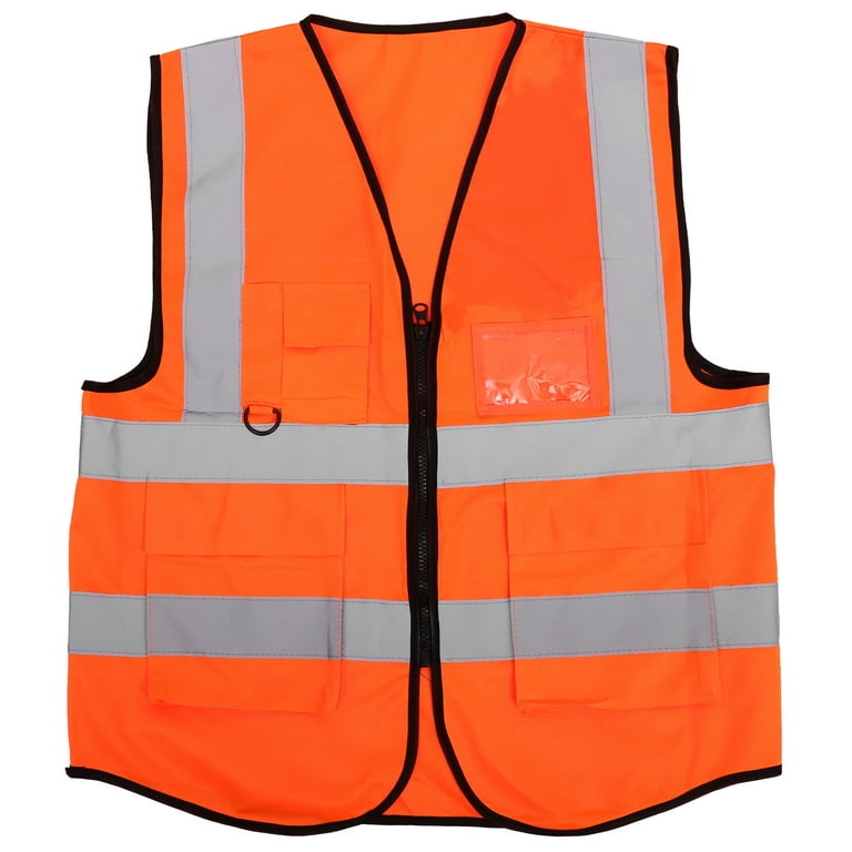 店内商品がすべてレジにて半額！！ Cycling Visibility High Riding Reflective Multi-pocket Vest Vests