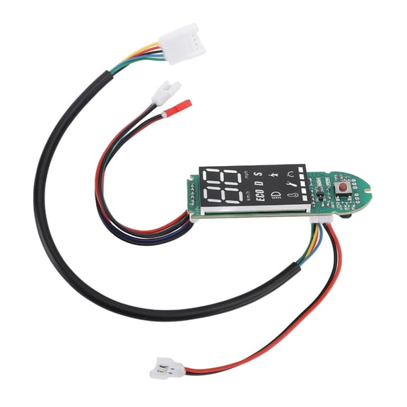 High Visibility Electric Scooter Dashboard With Integrated Speed And Mileage LED Display for Enhanced Riding