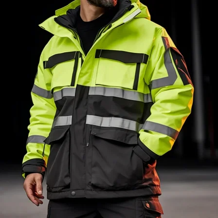 High Visibility Jacket Reflective Safety