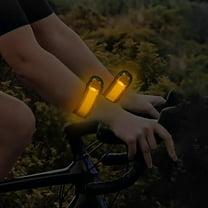 High Visibility LED Bands for Runners - Rechargeable Reflective Running Lights in 5 Colors and 3 Modes for Athletes Cyclists and Joggers