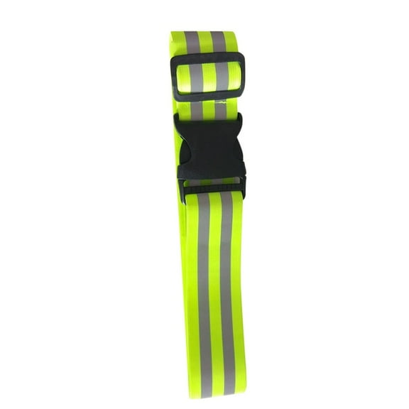 High Visibility Reflective Belt - Adjustable, Elastic, for Running/Cycling at Night