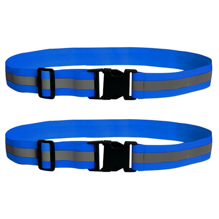 High Visibility Reflective Belt, Belt Army Reflective Belt Military  Reflective Running Gear Men Women Reflector Belt Walking Running  Cycling,blue，G185968 