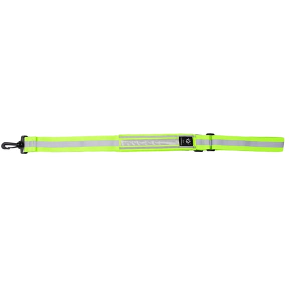 High Visibility Reflective Belt Sash with Safety Light for Runner Walkers