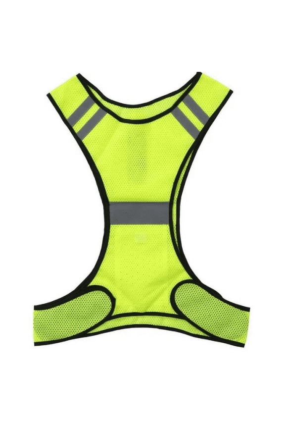 High Visibility Reflective Safety Fluorescent Mesh Vest Running Cycling S T1H0