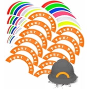 High Visibility Reflective Safety Hard Hat Sticker Customize Logo Hi-Vis Sticker for Helmet