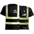 thumbnail image 1 of High Visibility Reflective Safety Shirts Custom Your Logo Hi Vis t Shirts Neon Quick Dry Outdoor Work Shirts, 1 of 7