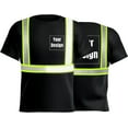 thumbnail image 1 of High Visibility Reflective Safety Shirts Custom Your Logo Hi Vis t Shirts Neon Quick Dry Outdoor Work Shirts, 1 of 7