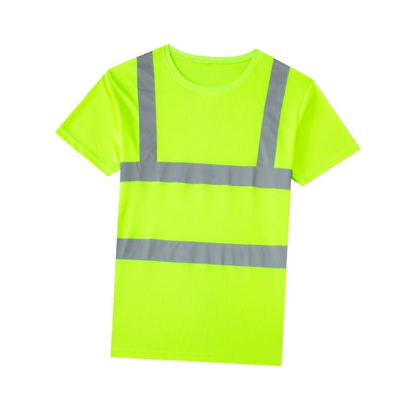 High Visibility Reflective Shirts Quick Dry for Night Work Construction