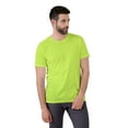 thumbnail image 1 of High Visibility Safety Shirts: Heavy Cotton T-Shirt for Optimal Work Safety - Safety Green | 5XL Size, 1 of 6