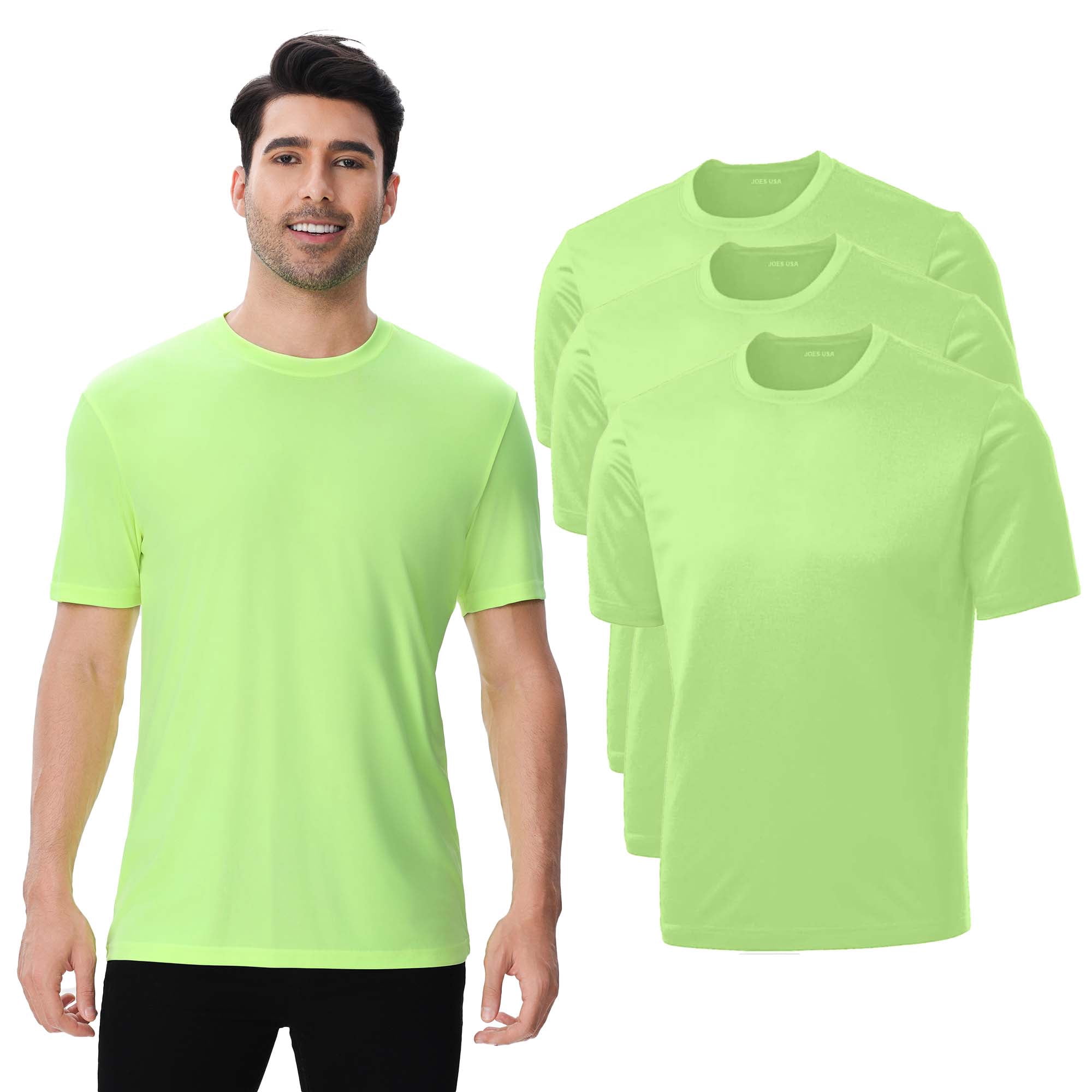 W&H Class 2 Hi-Vis Safety Shirt – Reflective, Breathable & Fast-Drying Work Shirt In Yellow