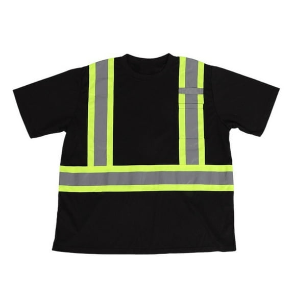 High Visibility Short Sleeve Shirts High Vis Safety Construction Work Shirt