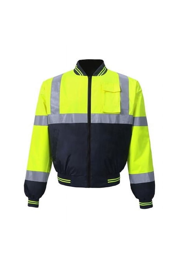 High-Viz Class 3 Light Weight Windbreaker, Lime - 4XL