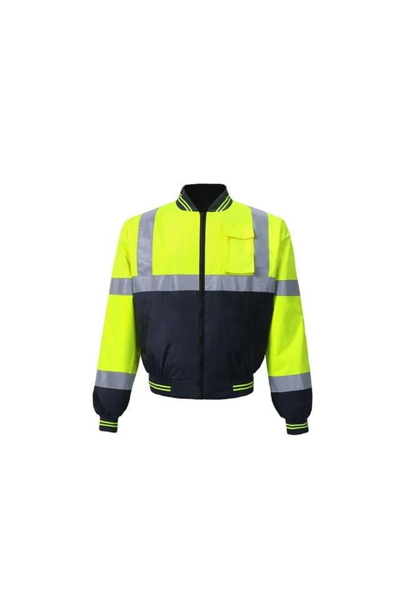 High-Viz Class 3 Light Weight Windbreaker, Lime - Small