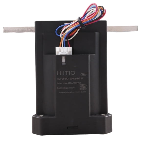 HIITIO DC Contactor 800A 1000V Ceramic Sealed w/NO+NC Aux Dual Coil, UL Listed
