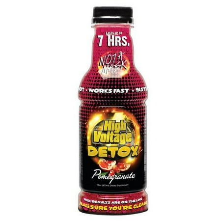 High Voltage Detox - Pomegranate - 16oz