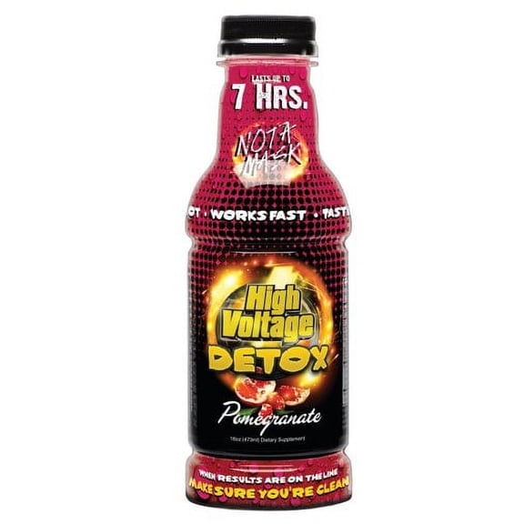 High Voltage Detox - Pomegranate - 16oz