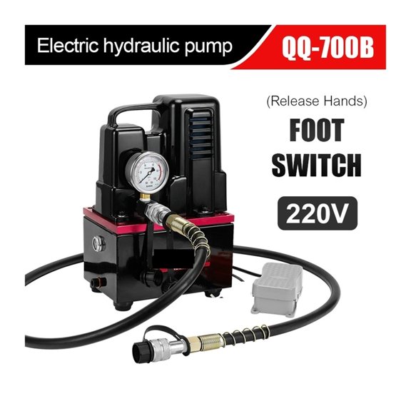 High-Voltage Electric Pump Manual/Foot Switch Electric Hydraulic Pump Hydraulic Station ,Comfortable Operation