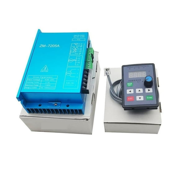 High Voltage High Power DC Brushless Motor Driver 1100W BLDC With Handheld Intelligent Setting Unit ZM-7205 ,Security