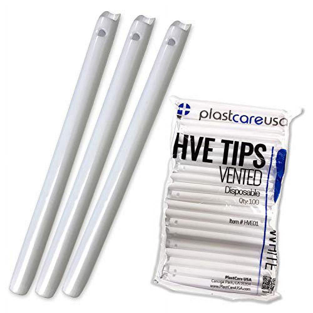 High Volume Evacuator HVE Tips 1000 HVE Suction Tips Dental Disposable Vented Evacuation
