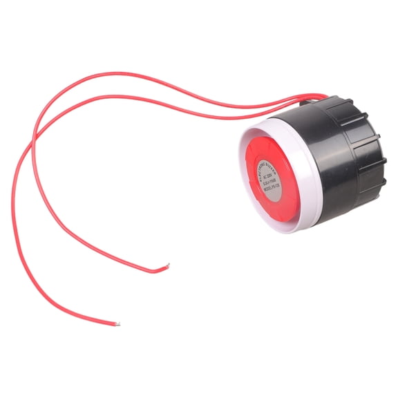 High Volumes 120dB Emergencies Alarm Systems with Mounting Flame-resist Not Theft Defense for Indoor Security