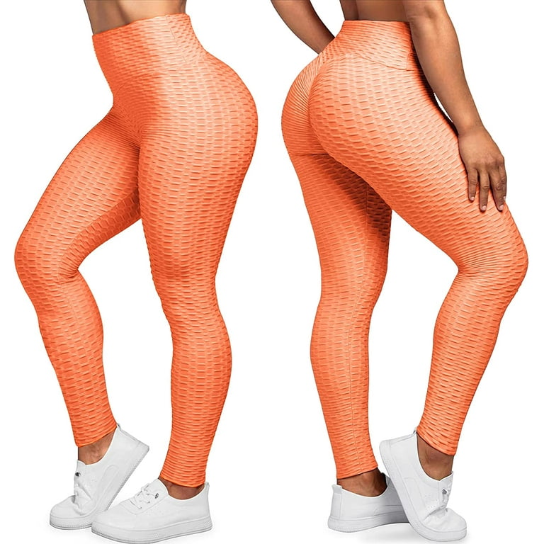 High Waist Butt Lifting Anti Cellulite Workout Leggings for Women