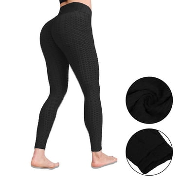 High Waist Butt Lifting Anti Cellulite Workout Leggings for Women Yoga Pants Tummy Control Leggings Tight