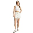 thumbnail image 1 of High-Waist Buttoned Shorts, 1 of 5